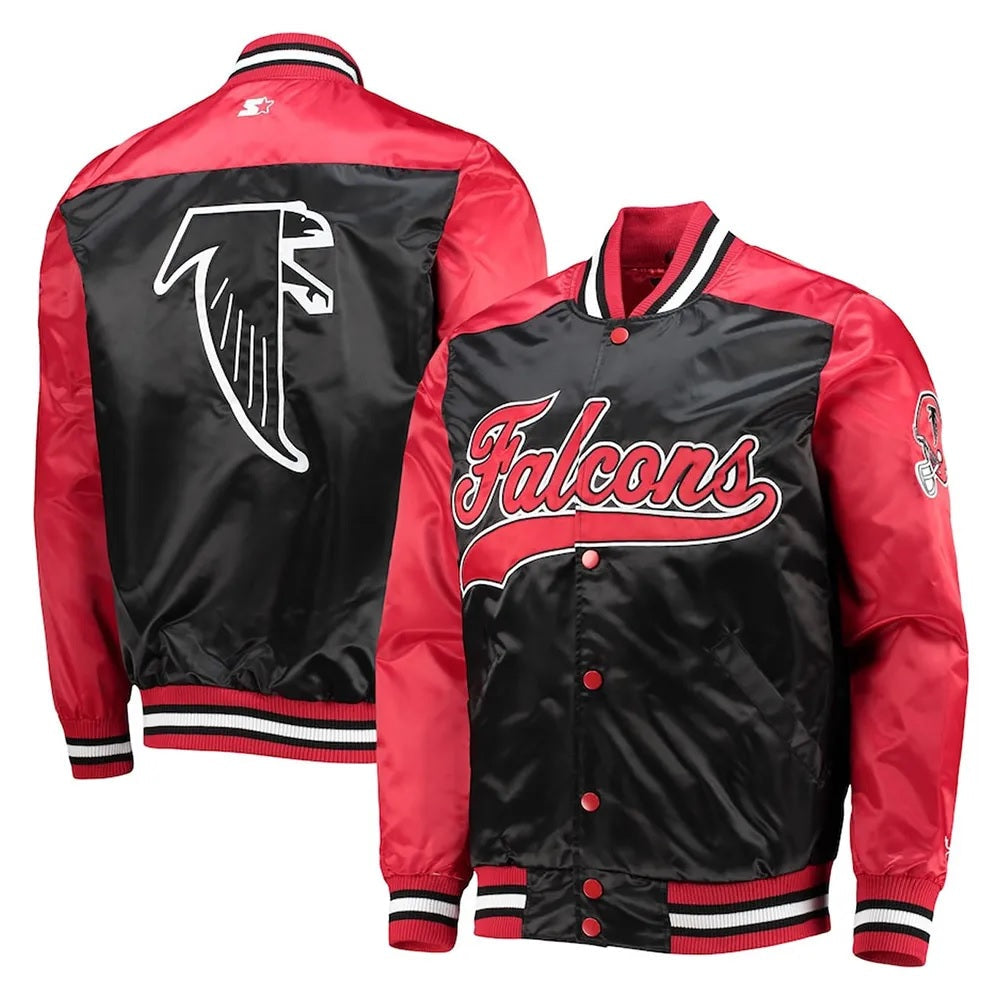 The Tradition II Atlanta Falcons Satin Jacket