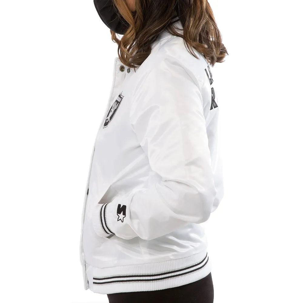 Women’s Raiders Las Vegas Satin Starter Jacket