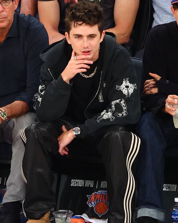 Timothee Chalamet Cleveland Cavaliers v New York Knicks Hoodie