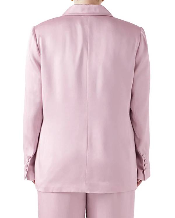 Today Hoda Kotb Pink Satin Blazer