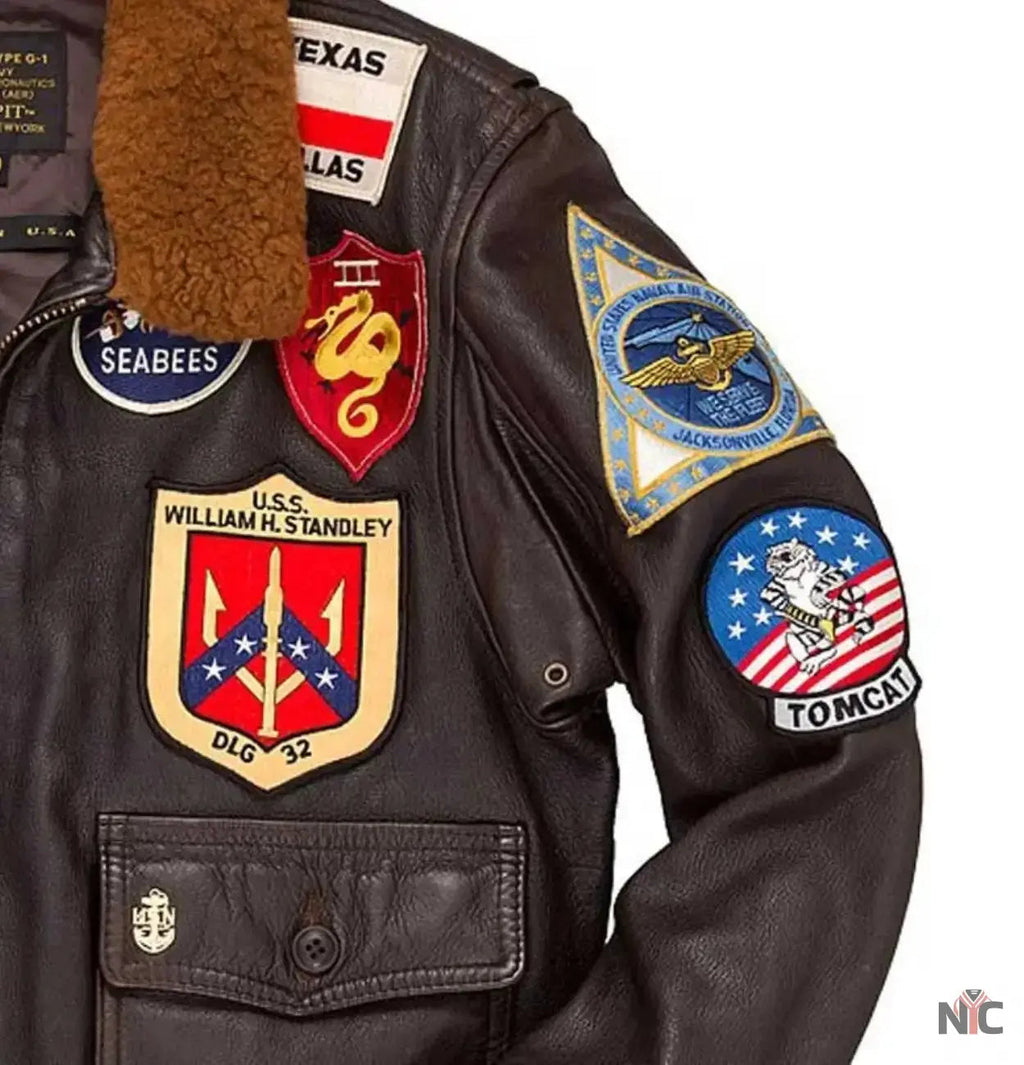 Top Gun G-1 Leather Flight Jacket