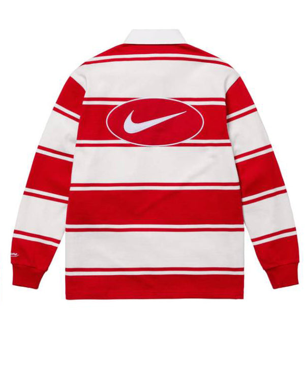 Travis Kelce Cincinnati vs Nebraska Game Striped Rugby Shirt
