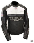 Triumph Motorcycle Racing Leather Jacket
