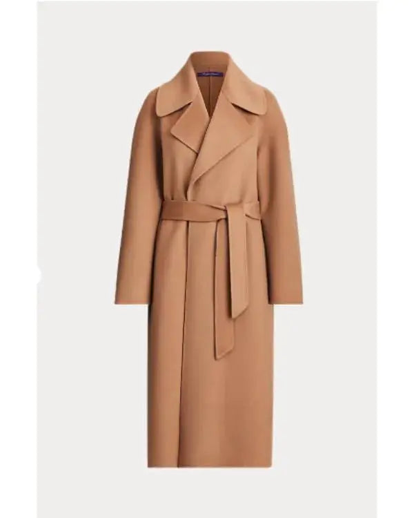 Twelve Dates Til Christmas S01 Brown Wrap Coat