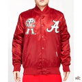 University of Alabama Classic Red Satin Jacket