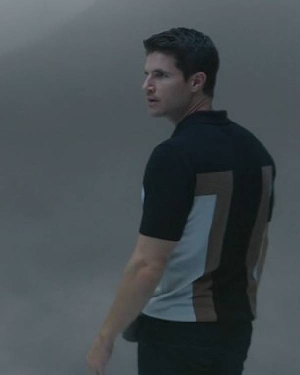Upload Robbie Amell Polo Shirt