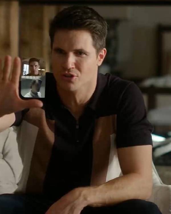 Upload Robbie Amell Polo Shirt