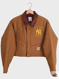 Vintage Carhartt X NY Yankees Crop Jacket