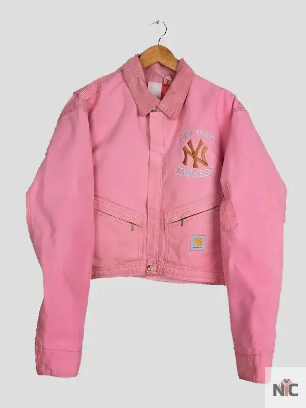 Vintage Carhartt X NY Yankees Crop Jacket