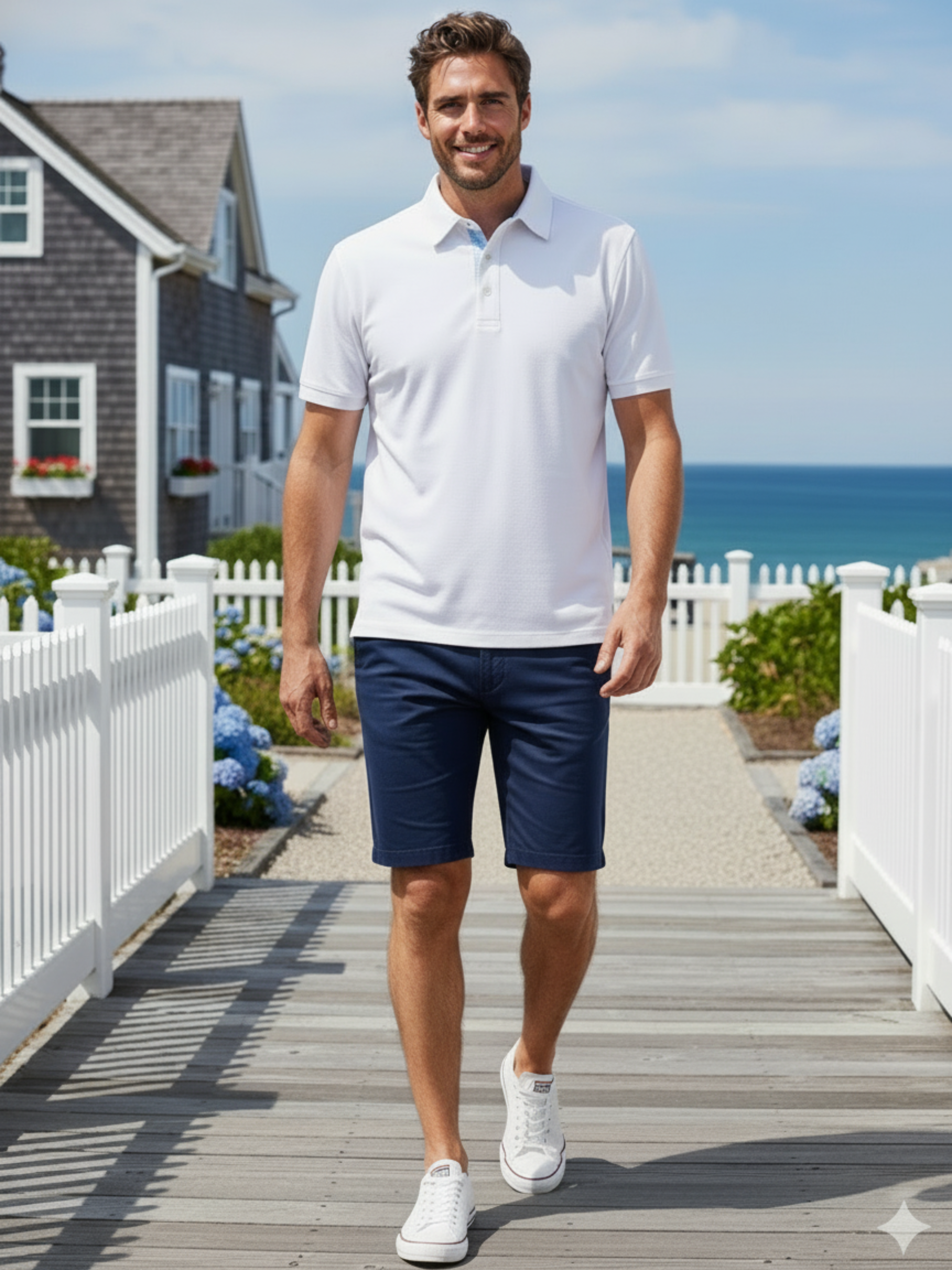 Primakind Coastline Polo Shirt | Featherweight