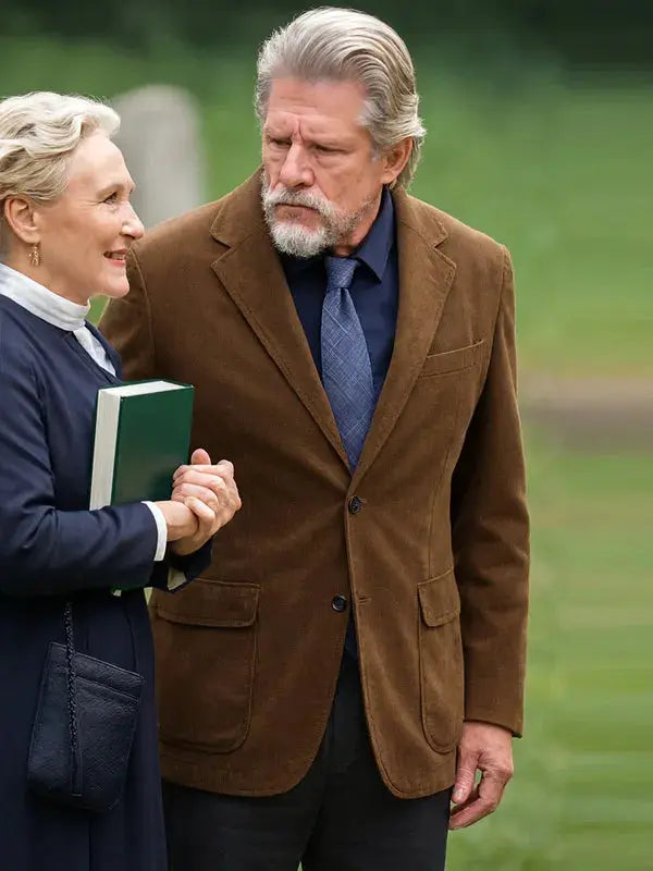 Wake Up Dead Man Thomas Haden Church Brown Blazer