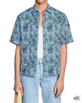 We Were Liars Joseph Zada Blue Print Shirt