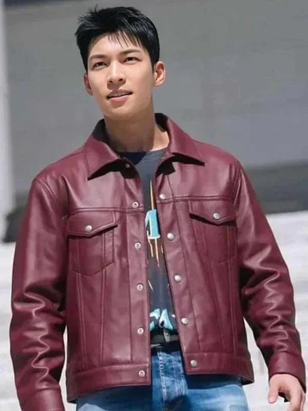 Wi Ha-joon Bad and Crazy Leather Jacket