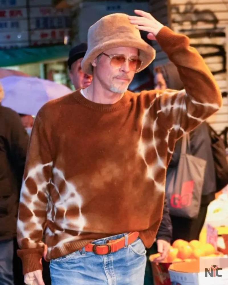 Primakind Wolfs 2024 Brad Pitt Sweater | Knit Fabric