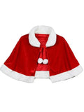 Women’s Red Santa Cape