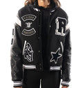 Womens Las Vegas Raiders x The Wild Collective Varsity Jacket