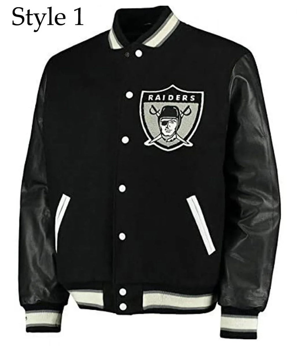 Raiders Varsity Letterman Jacket