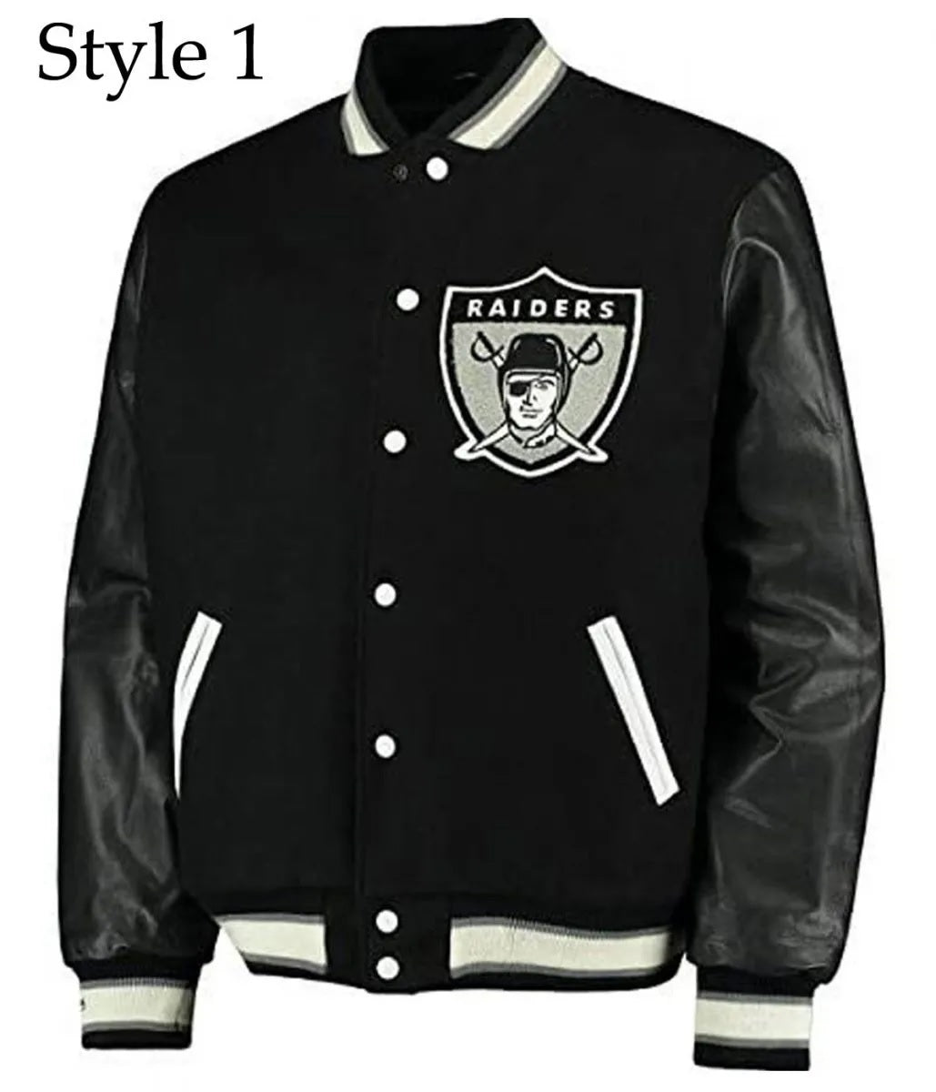 Raiders Varsity Letterman Jacket