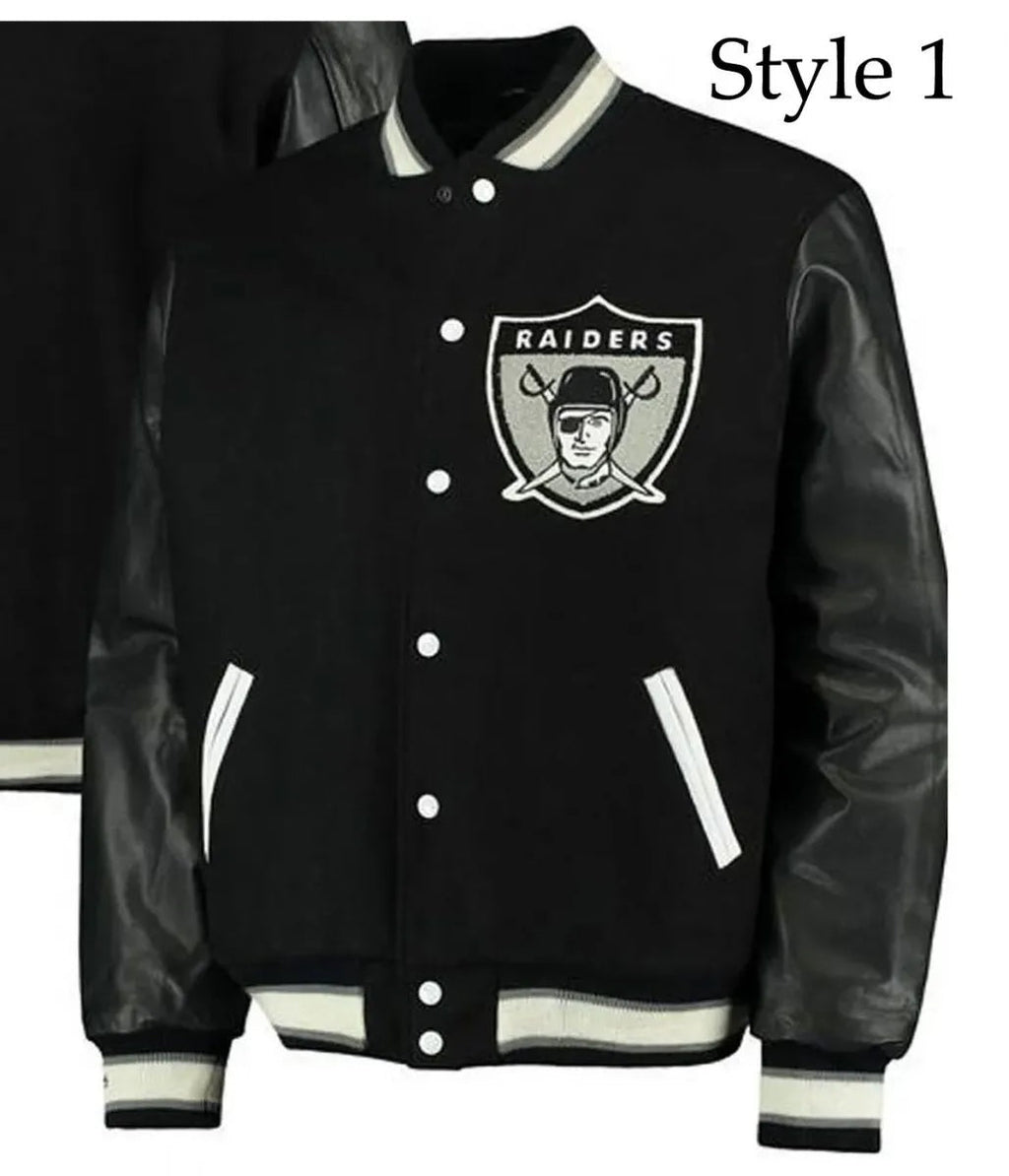 Raiders Varsity Letterman Jacket