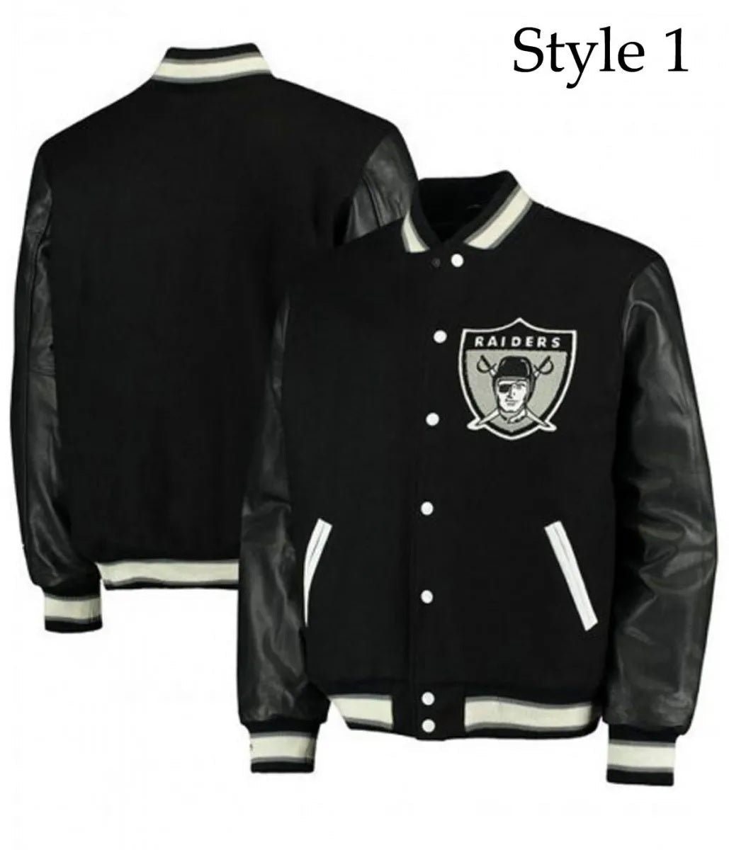 Raiders Varsity Letterman Jacket