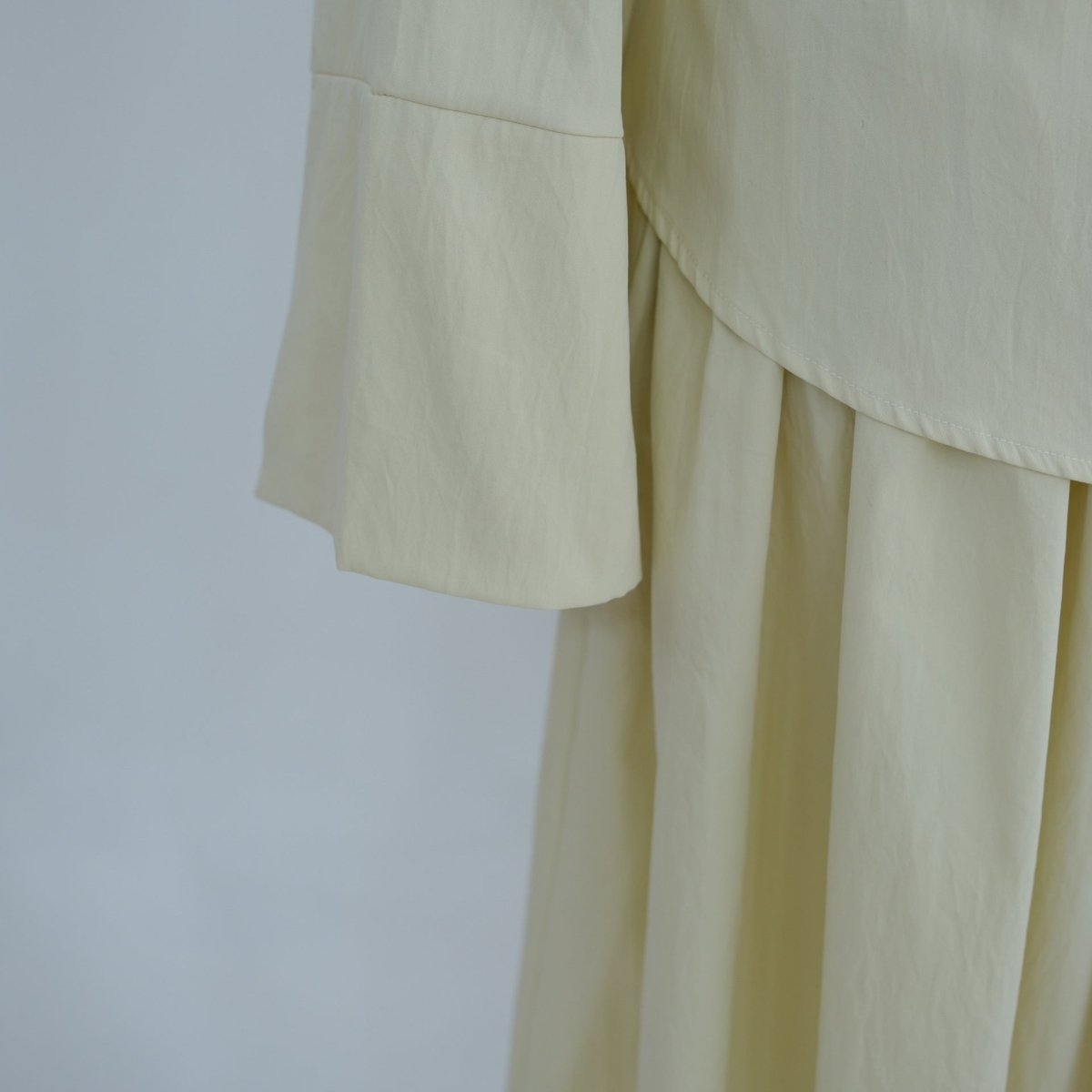 2-Piece Modest Set - Fitted Top ; A-Line Maxi Skirt