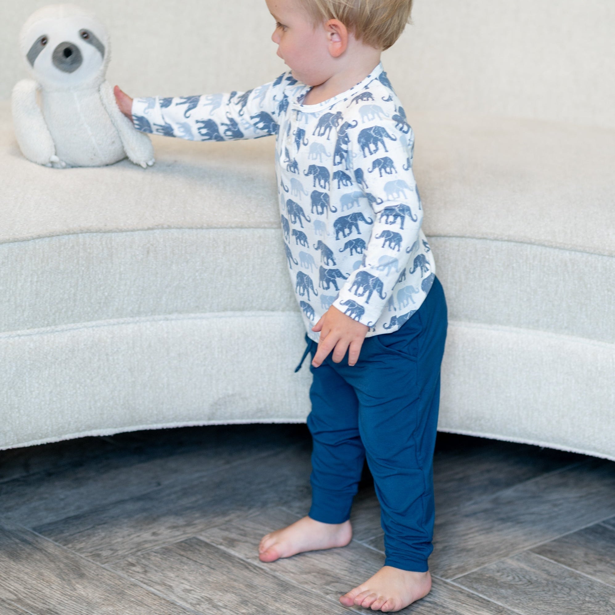 Primakind Slacker Pant - Classic Navy | Bamboo Fabric