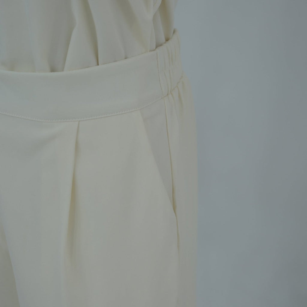 PrimaKind Button-Front Longline Top & Wide-Leg Trouser Set