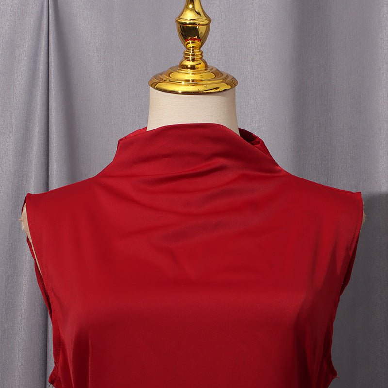 Primakind Cape Overlay Dress with Detachable Shawl
