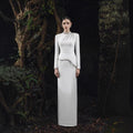 Primakind Crystal Embellished Evening Gown