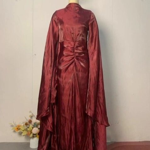 Primakind Fitted Waist Maxi Dress