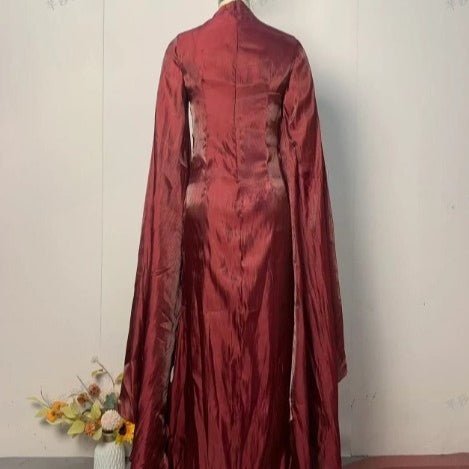 Primakind Fitted Waist Maxi Dress