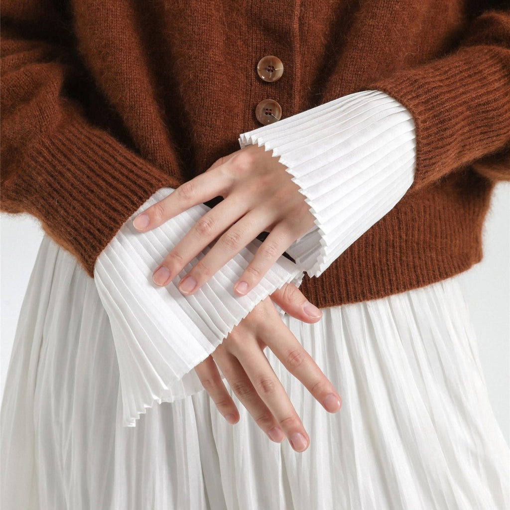 Primakind French Pleated Cuff Sleeves