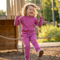 Primakind Hooded Jogger Set Raspberry Rose