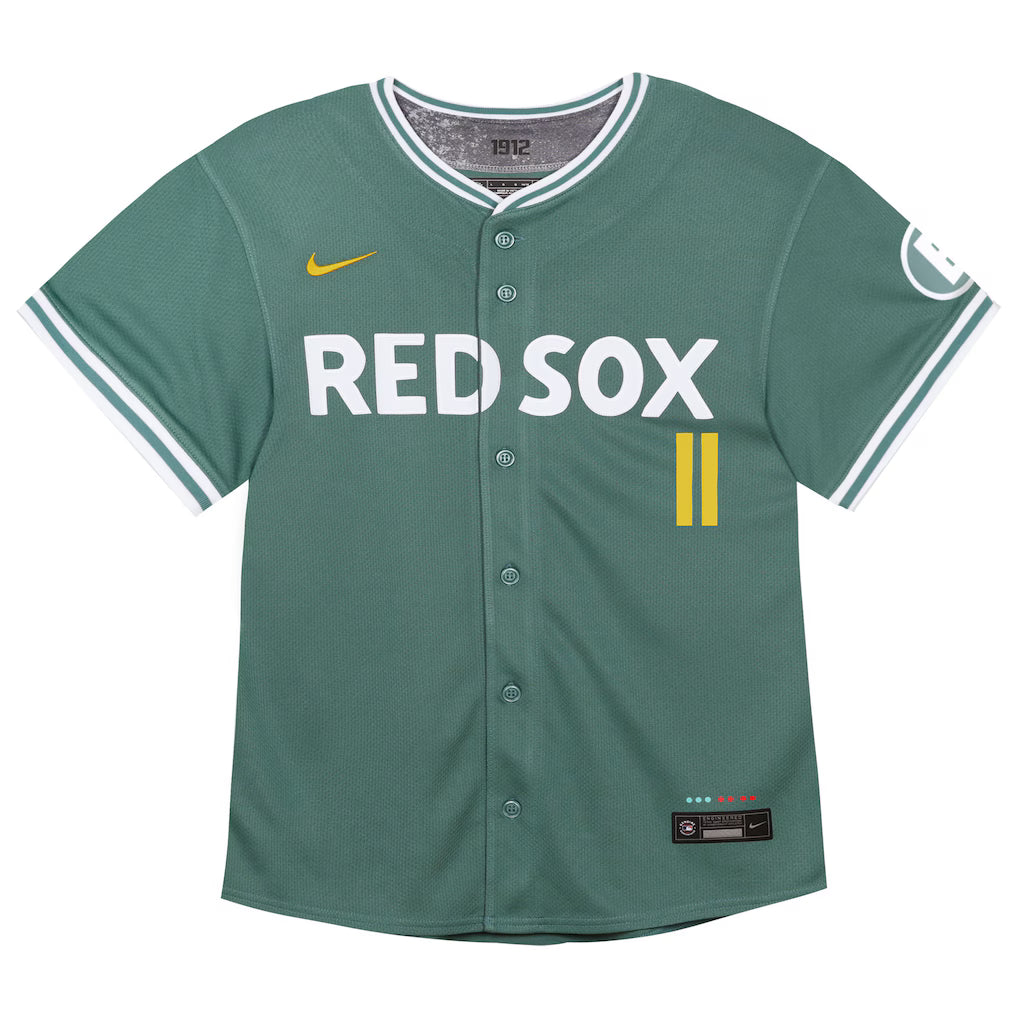 Infant Boston Red Sox Rafael Devers Nike Green 2025 City Connect Limited Player Jersey