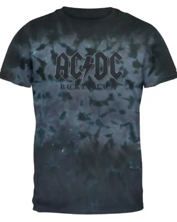 Travis Kelce ACDC Back In Black T-Shirt
