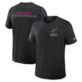 Arizona Cardinals Nike Black 2025 NFL Crucial Catch Tri-Blend Dri-FIT T-Shirt