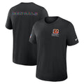 Cincinnati Bengals Nike Black 2025 NFL Crucial Catch Tri-Blend Dri-FIT T-Shirt