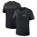Detroit Lions Nike Black 2025 NFL Crucial Catch Tri-Blend Dri-FIT T-Shirt