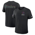 Pittsburgh Steelers Nike Black 2025 NFL Crucial Catch Tri-Blend Dri-FIT T-Shirt