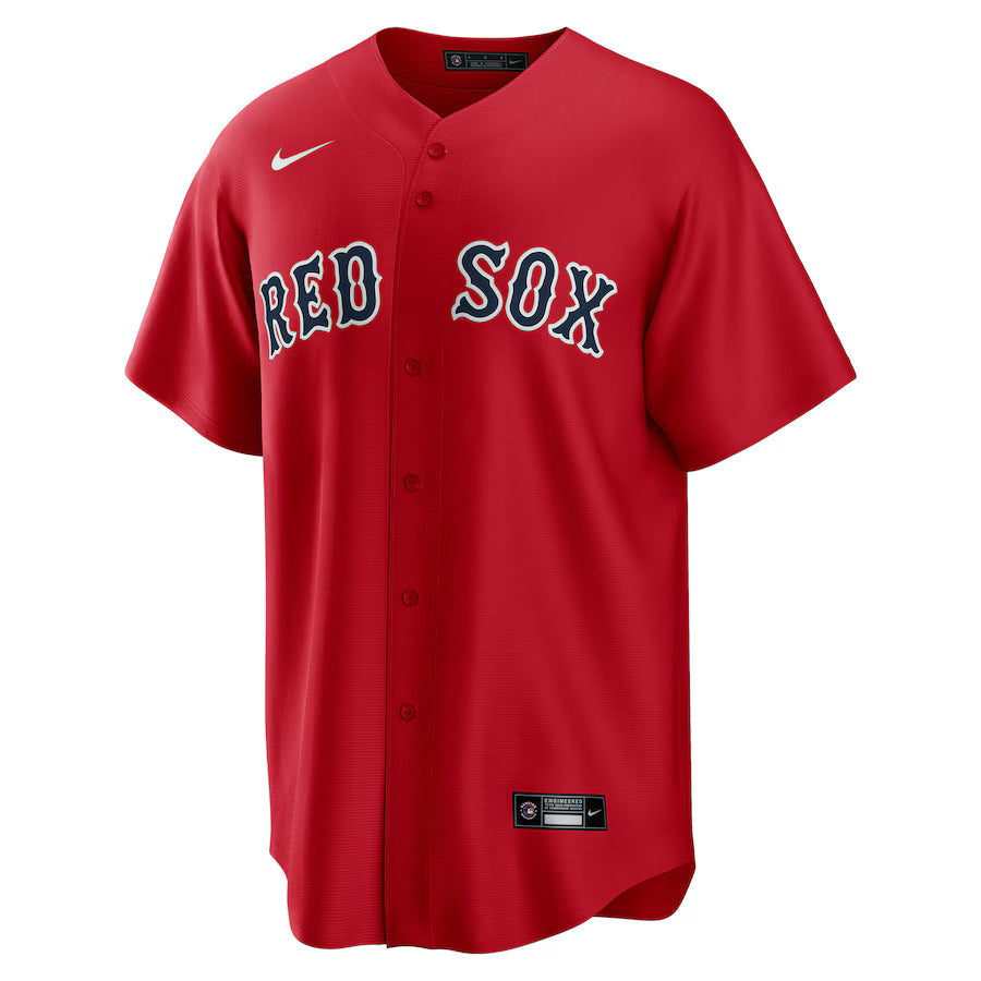 Men's Boston Red Sox Kristian Campbell Nike Red Alternate Replica Jersey