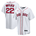 Men's Boston Red Sox Garrett Whitlock Nike White Home Replica Jersey