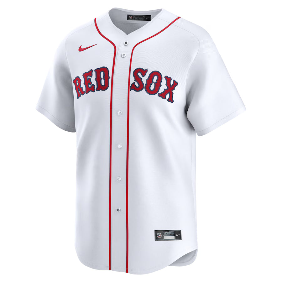 Men's Boston Red Sox Trevor Story Nike White Home Replica Jersey
