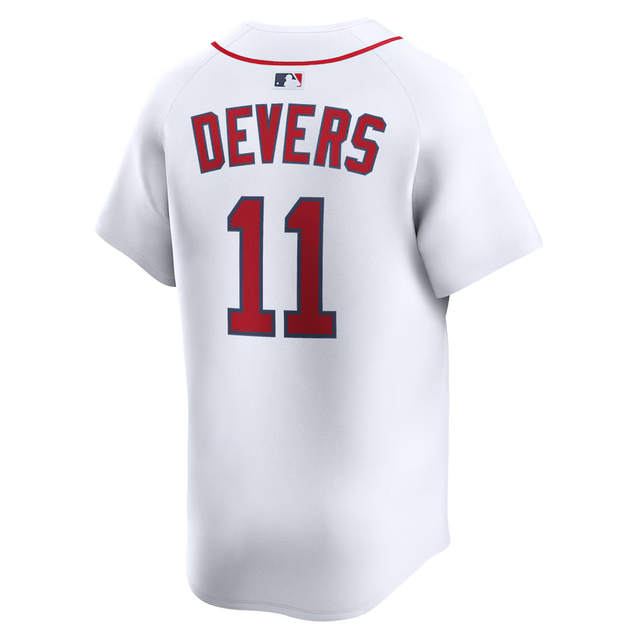 Men's Boston Red Sox Rafael Devers Nike White Home Limited Jersey