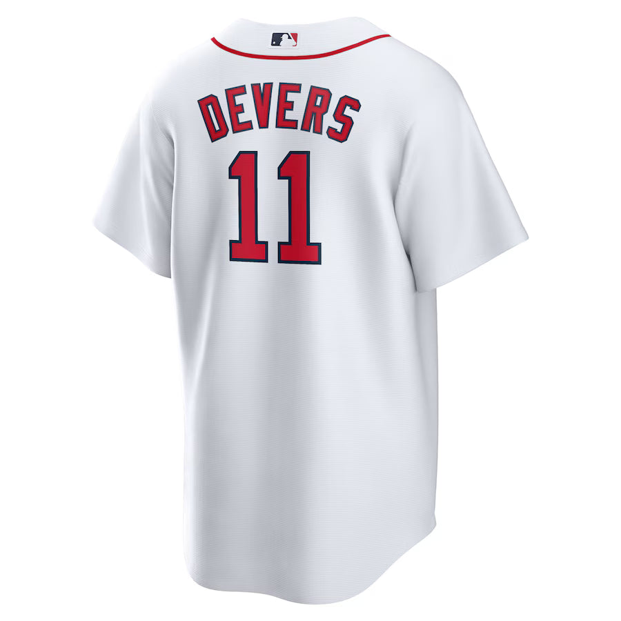 Men's Boston Red Sox Rafael Devers Nike White Home Replica Jersey