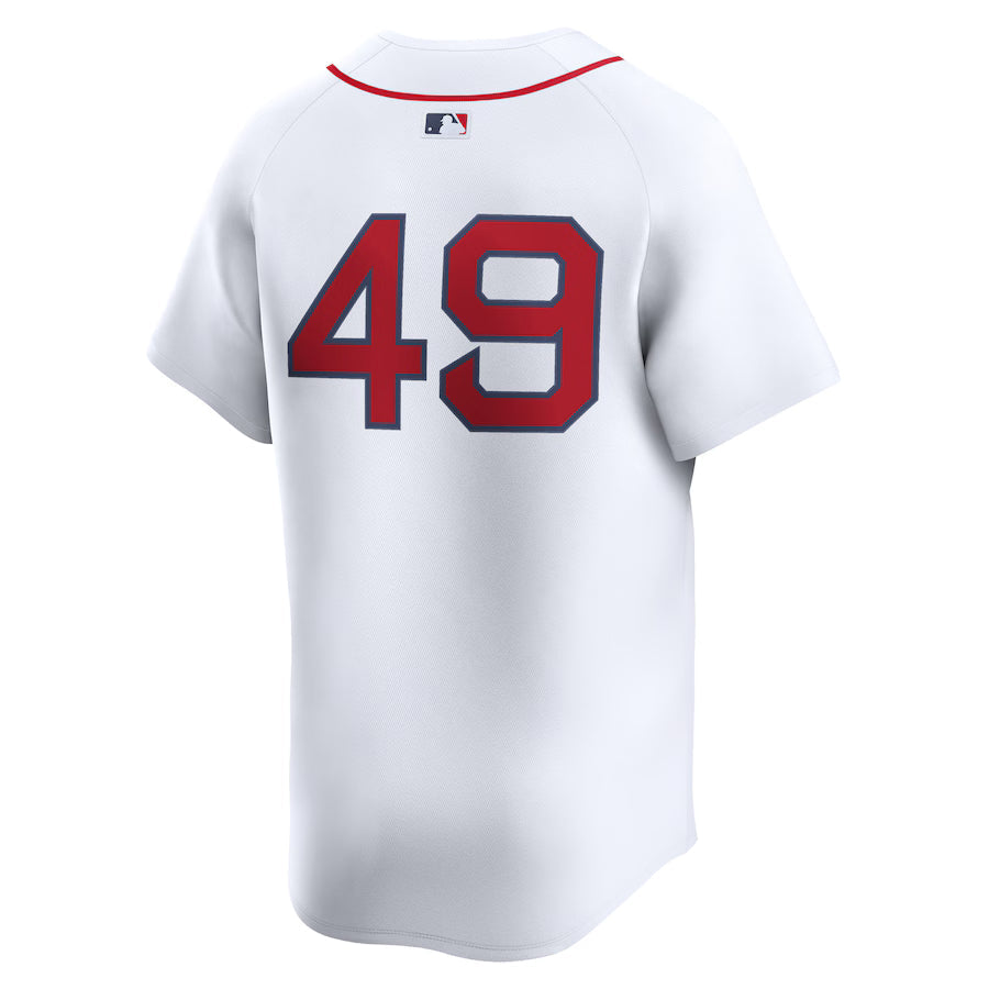 Men's Boston Red Sox Tim Wakefield Nike White Home Limited Player Jersey