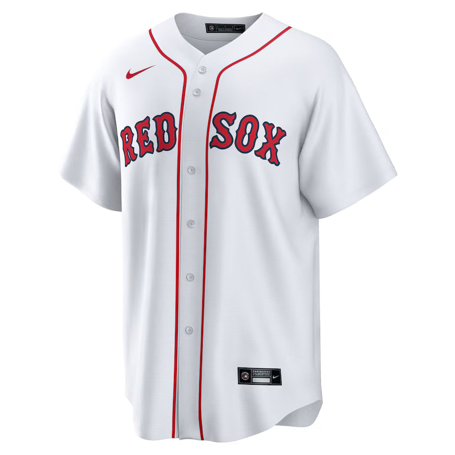 Men's Boston Red Sox Walker Buehler Nike White Home Replica Jersey