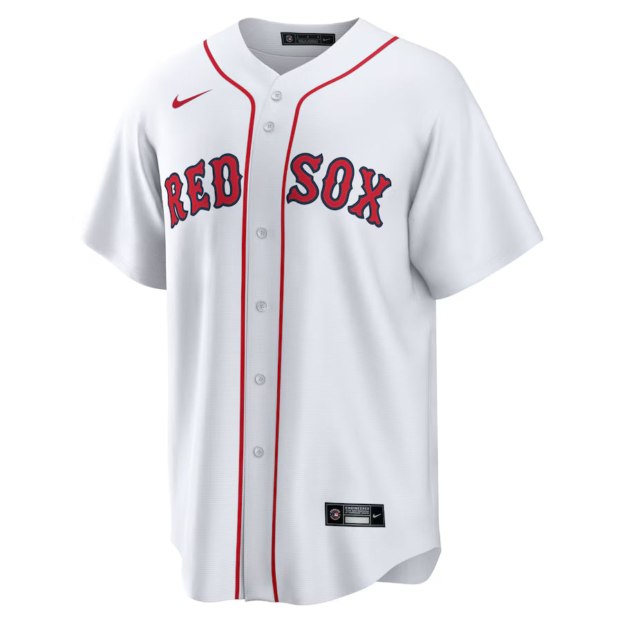 Men's Boston Red Sox Nike White Home Replica Team Jersey