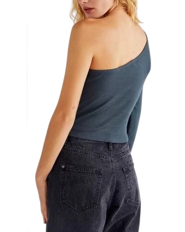 Big Brother USA Ashley Hollis Floral One Shoulder Top