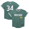 Preschool Boston Red Sox David Ortiz Nike Green 2025 City Connect Limited Retired Player Jersey