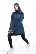 Primakind Quick Dry Activewear with Thumb Holes Sports Top